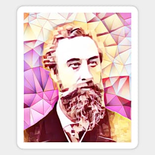 Robert Bulwer Lytton Pink portrait | Robert Bulwer Lytton Artwork 13 Magnet